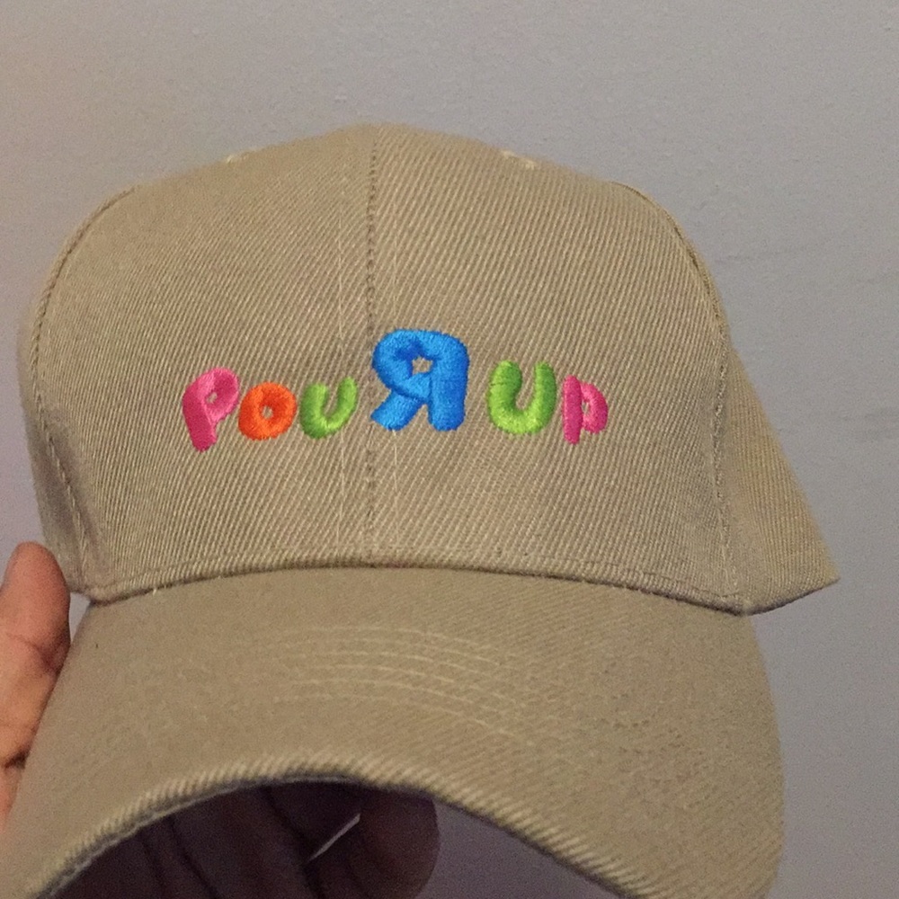 Beige PouRUp Adjustable Dad Hat